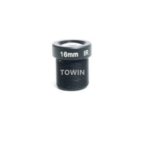 CCL1216MPR Low distortion M12 S-mount board lens 16mm CCTV HD rectilinear 5MP for scanning